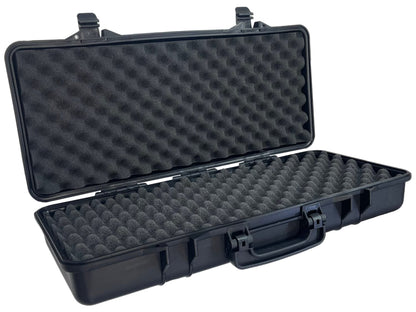 41 inch Airsoft Rifle Gun Carrying Case 68.5 cm Tactical Lockable Foam Padding Black