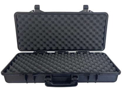 41 inch Airsoft Rifle Gun Carrying Case 68.5 cm Tactical Lockable Foam Padding Black
