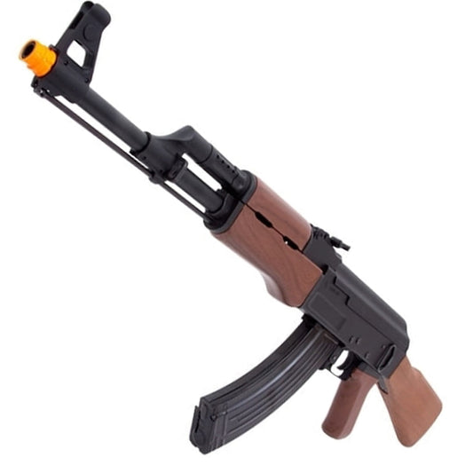 Airsoft AEG Rifle SRC SR-47 Gen3 AK47 AEG Airsoft Gun - Full Metal, Real Wood, 600 Round Magazine