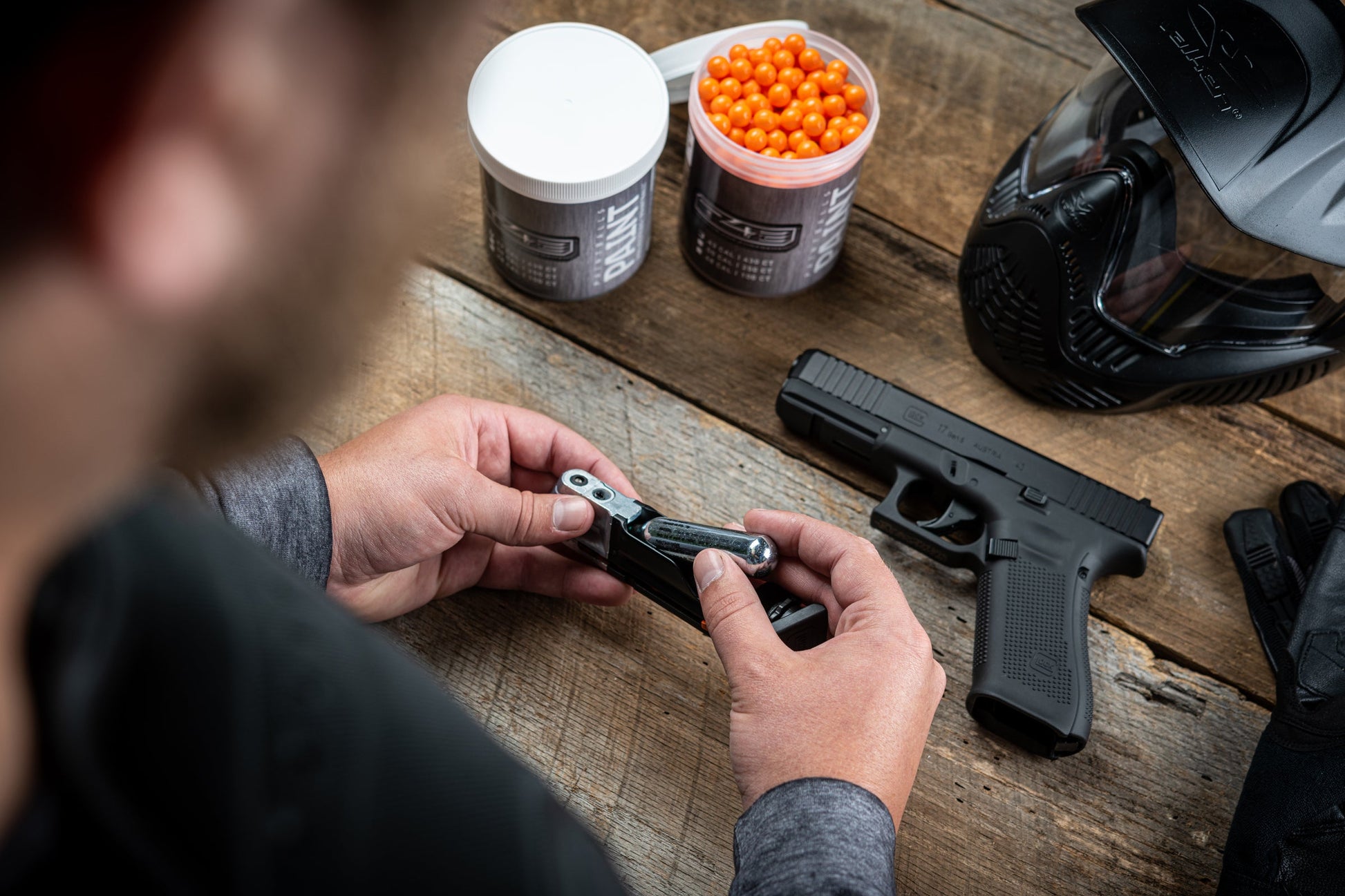 T4E, UMAREX USA T4E G17 Gen 5 .43 Cal CO2 Paintball Marker