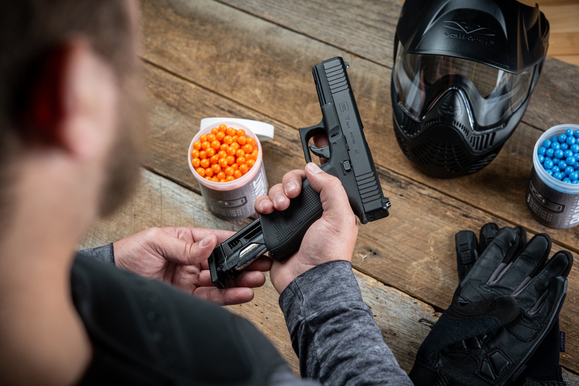 T4E, UMAREX USA T4E G17 Gen 5 .43 Cal CO2 Paintball Marker