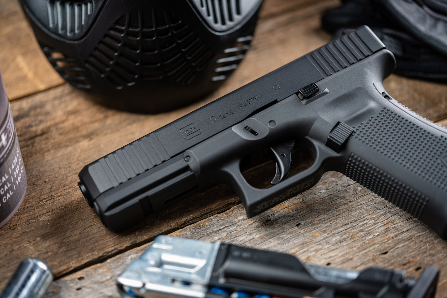 T4E, UMAREX USA T4E G17 Gen 5 .43 Cal CO2 Paintball Marker