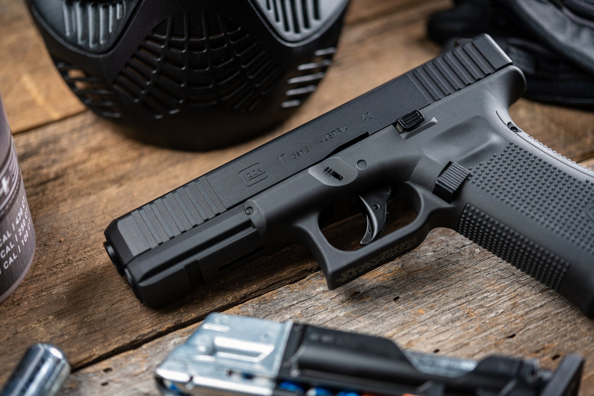 T4E, UMAREX USA T4E G17 Gen 5 .43 Cal CO2 Paintball Marker