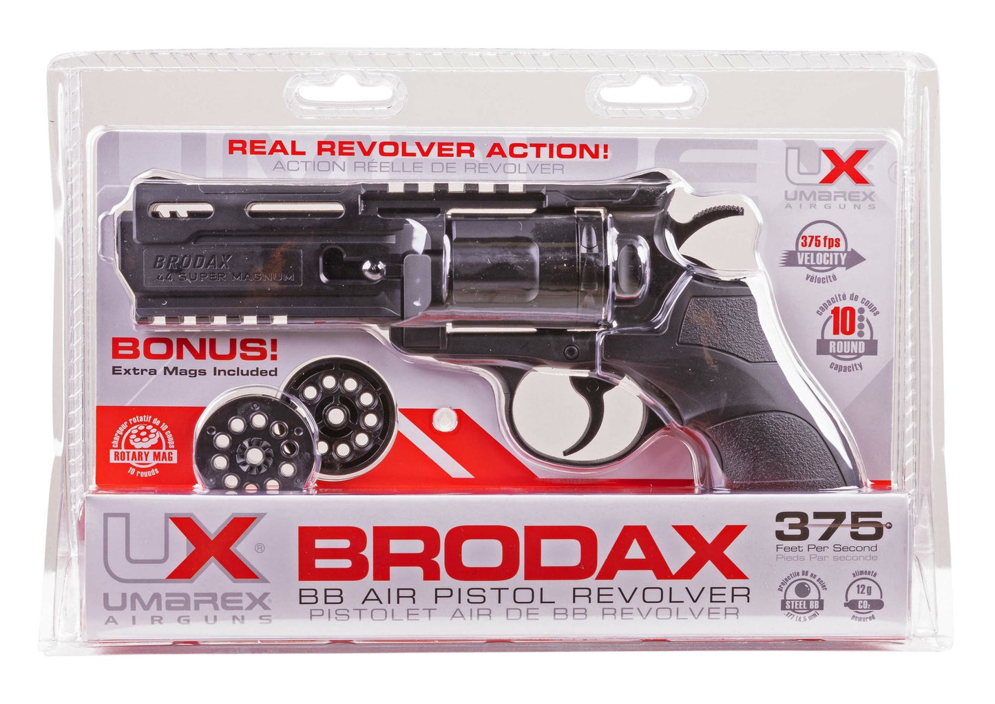Umarex USA Umarex Brodax .177 Caliber BB Gun Revolver Air Pistol