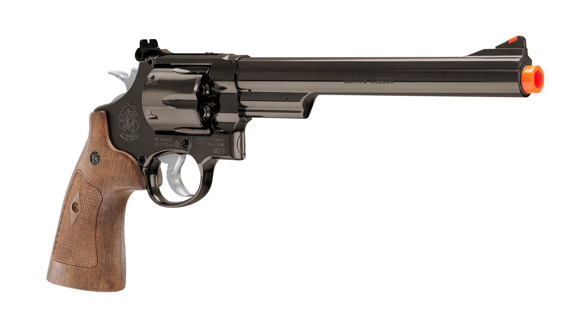 Umarex Smith & Wesson Umarex Smith & Wesson M29 6mm BB Revolver Airsoft Gun, CO2 Powered, 8 3/8 Inch