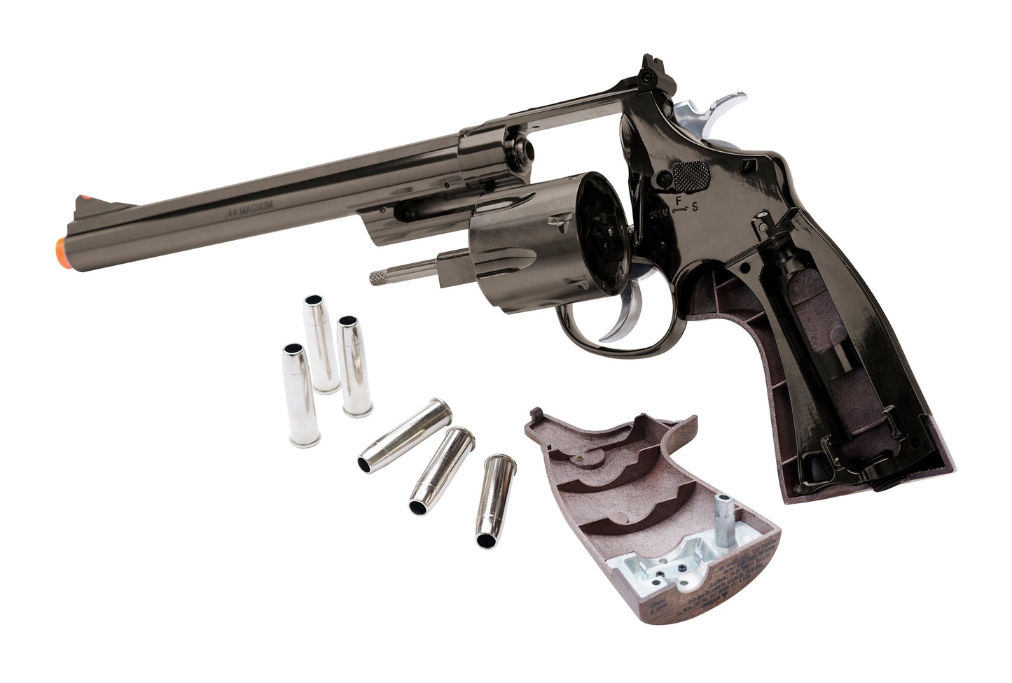 Umarex Smith & Wesson Umarex Smith & Wesson M29 6mm BB Revolver Airsoft Gun, CO2 Powered, 8 3/8 Inch