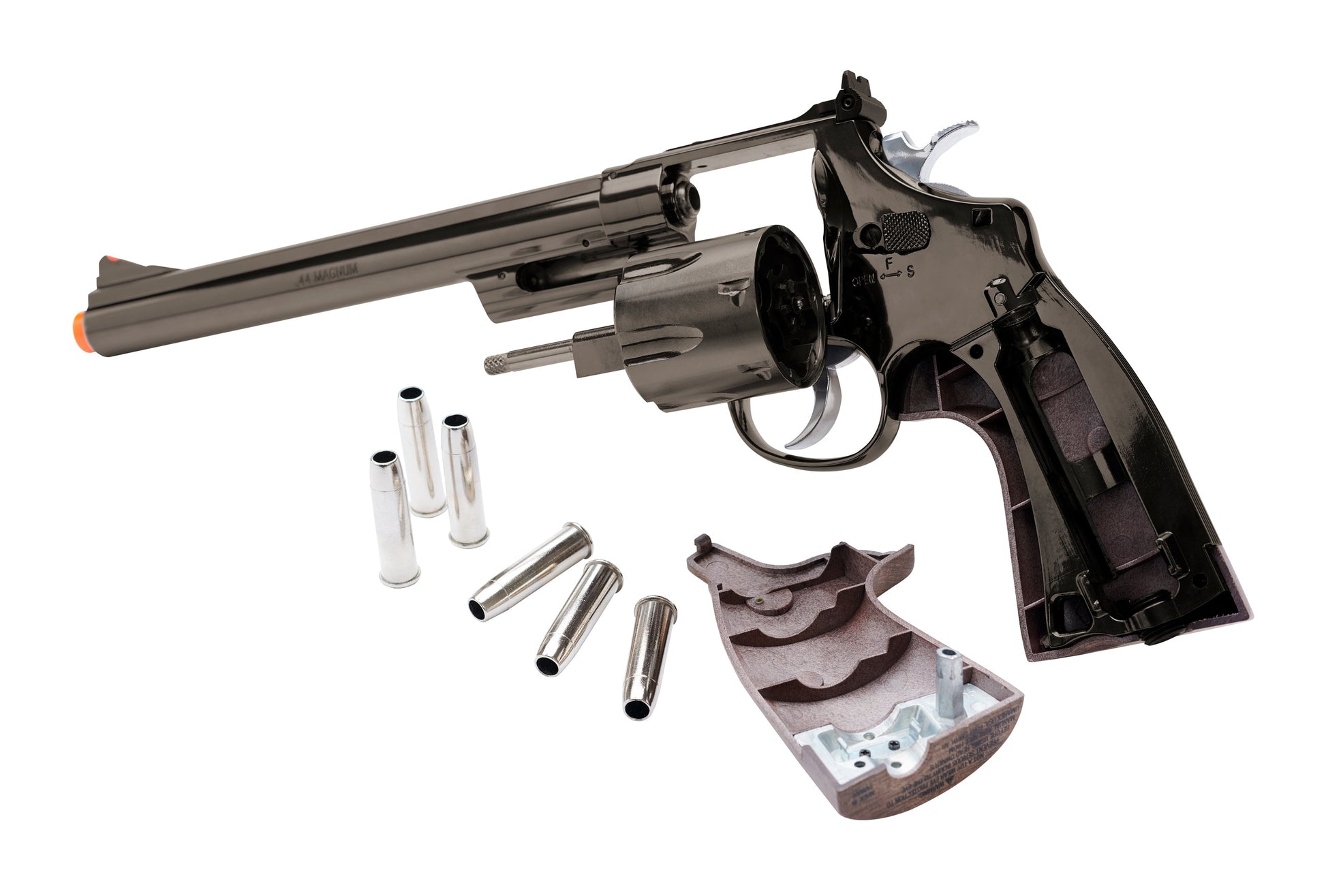 Umarex Smith & Wesson Umarex Smith & Wesson M29 6mm BB Revolver Airsoft Gun, CO2 Powered, 8 3/8 Inch