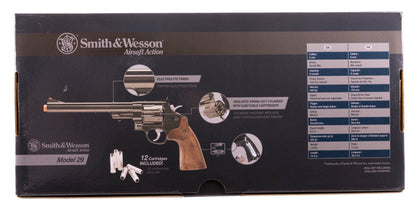 Umarex Smith & Wesson Umarex Smith & Wesson M29 6mm BB Revolver Airsoft Gun, CO2 Powered, 8 3/8 Inch