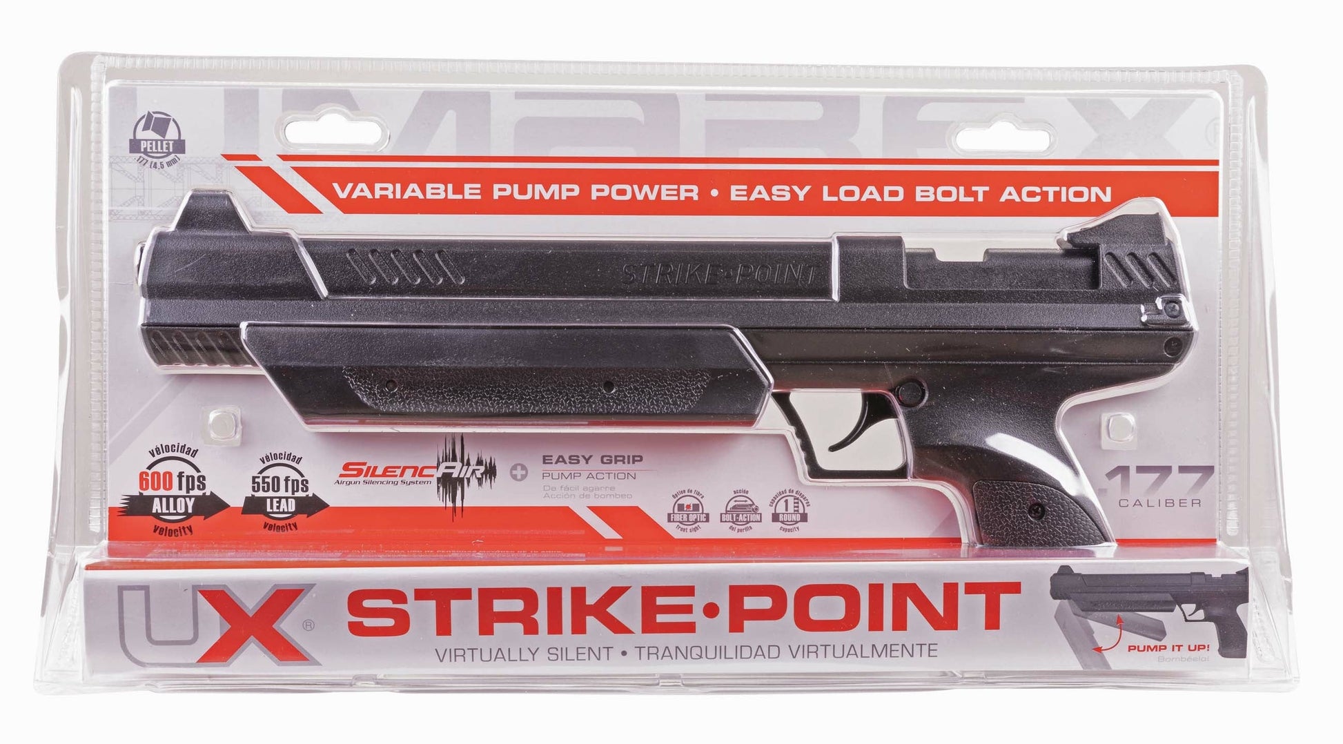 Umarex USA Umarex Strike Point .177 multi-pump pellet pistol