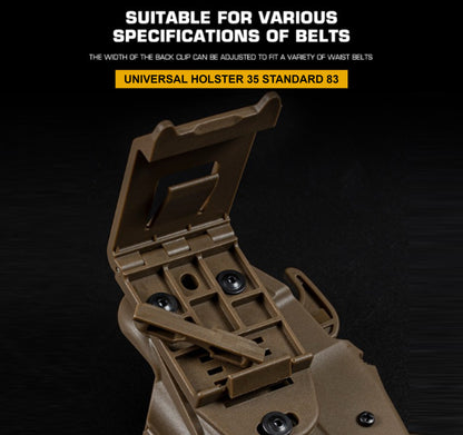 WOSPORT UNIVERSAL HOLSTER 35 STANDARD 83 RIGHT HAND TAN