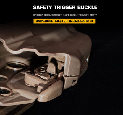 WOSPORT UNIVERSAL HOLSTER 35 STANDARD 83 RIGHT HAND TAN
