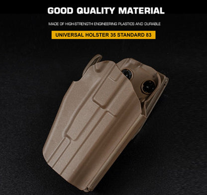 WOSPORT UNIVERSAL HOLSTER 35 STANDARD 83 RIGHT HAND TAN