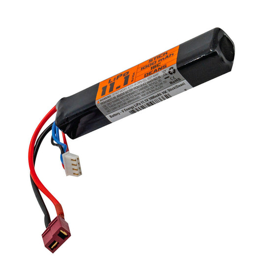 VALKEN VALKEN LIPO 11.1V 1000MAH 15C-30C STICK AIRSOFT BATTERY – DEAN CONNECTOR