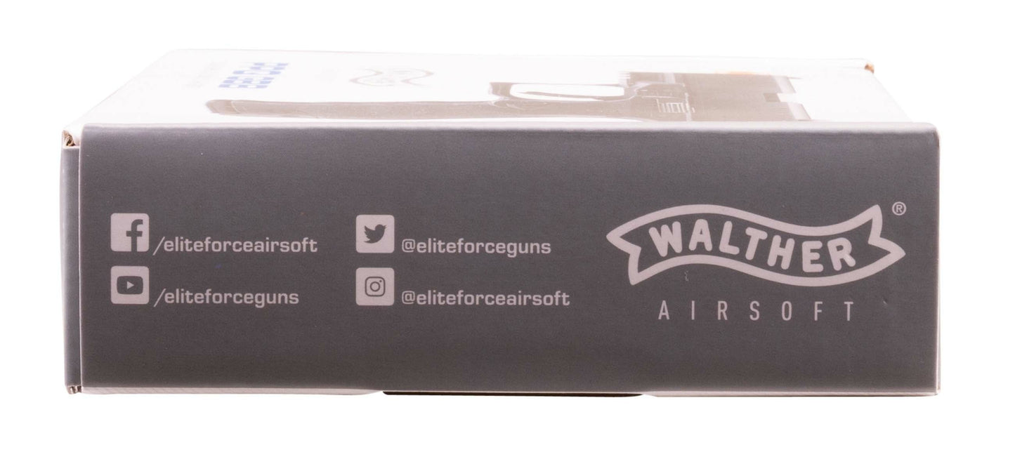 Walther Walther PPQ GBB Blowback 6mm BB Pistol Airsoft Gun - 22 Rounds, Green Gas