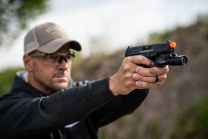 Walther Walther PPQ GBB Blowback 6mm BB Pistol Airsoft Gun - 22 Rounds, Green Gas